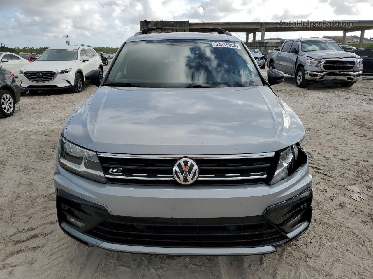 2019 Volkswagen Tiguan Se Silver vin: 3VV3B7AX0KM169089