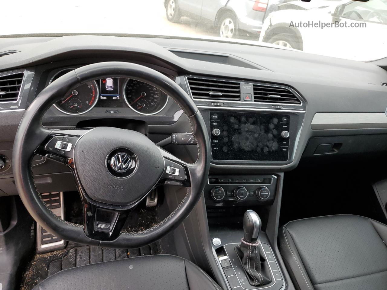 2021 Volkswagen Tiguan Se Серый vin: 3VV3B7AX0MM007918