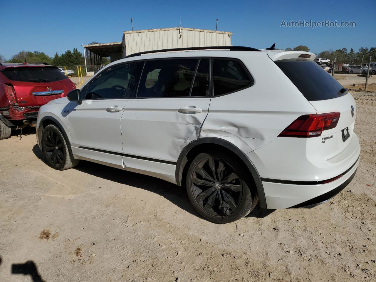 2021 Volkswagen Tiguan Se Белый vin: 3VV3B7AX0MM069450