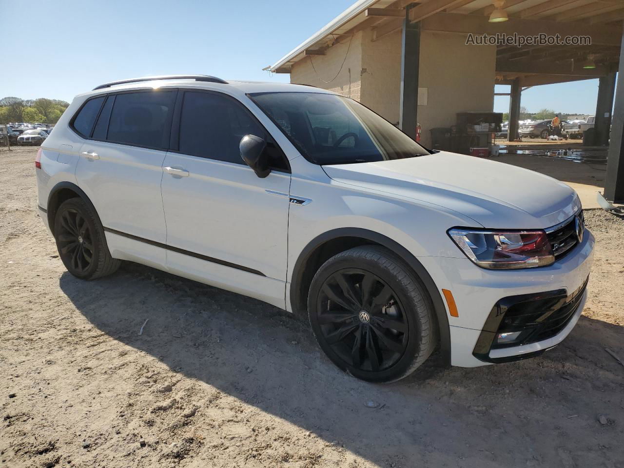 2021 Volkswagen Tiguan Se Белый vin: 3VV3B7AX0MM069450