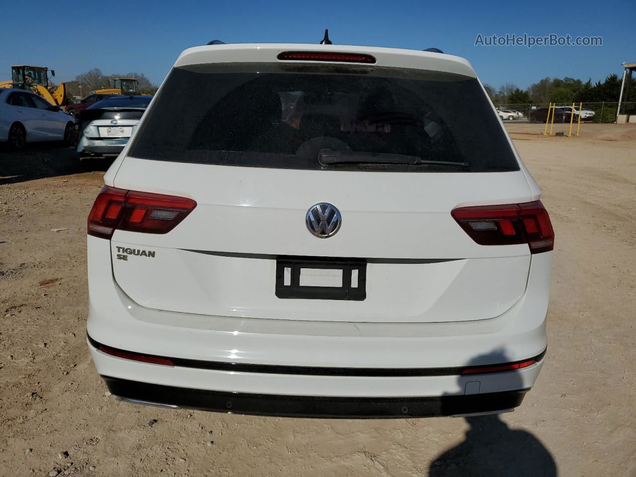 2021 Volkswagen Tiguan Se White vin: 3VV3B7AX0MM069450