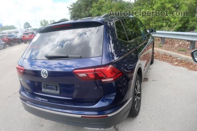 2021 Volkswagen Tiguan Se/se R-line Black/sel Blue vin: 3VV3B7AX0MM076995