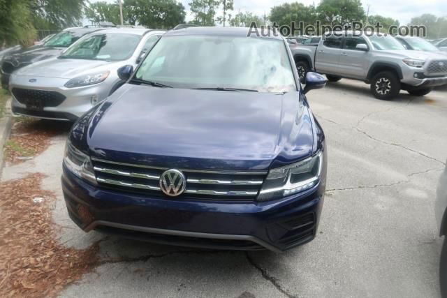 2021 Volkswagen Tiguan Se/se R-line Black/sel Blue vin: 3VV3B7AX0MM076995