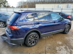 2021 Volkswagen Tiguan Se Синий vin: 3VV3B7AX0MM115911