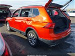 2018 Volkswagen Tiguan 2.0t Se/2.0t Sel Orange vin: 3VV3B7AX1JM021113