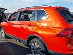 2018 Volkswagen Tiguan 2.0t Se/2.0t Sel Orange vin: 3VV3B7AX1JM021113