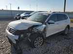 2018 Volkswagen Tiguan Se White vin: 3VV3B7AX1JM056752