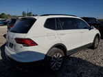 2018 Volkswagen Tiguan Se White vin: 3VV3B7AX1JM056752