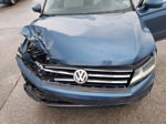 2019 Volkswagen Tiguan Se Синий vin: 3VV3B7AX1KM040648