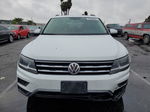 2019 Volkswagen Tiguan Se White vin: 3VV3B7AX1KM091390