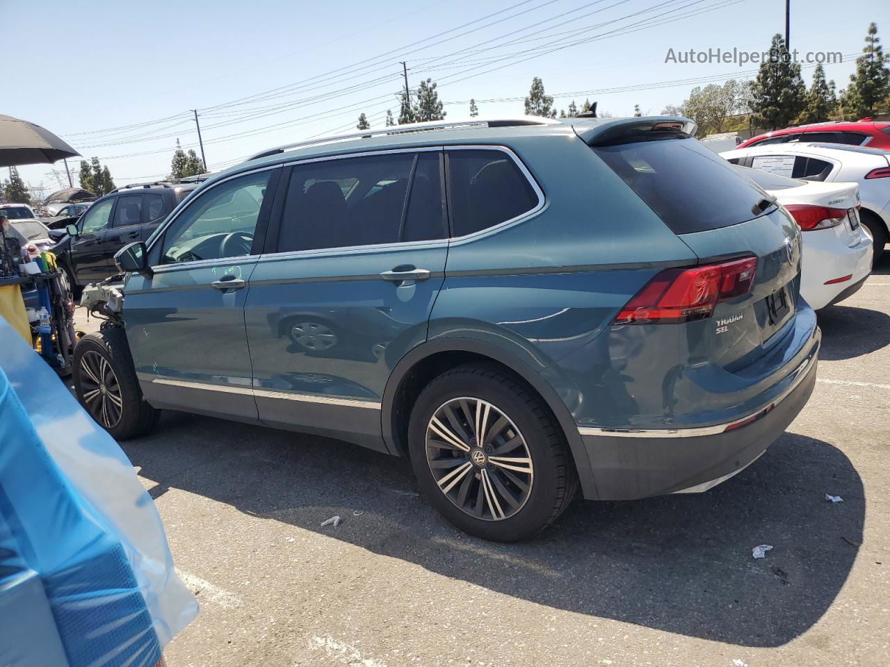 2019 Volkswagen Tiguan Se Teal vin: 3VV3B7AX1KM135789