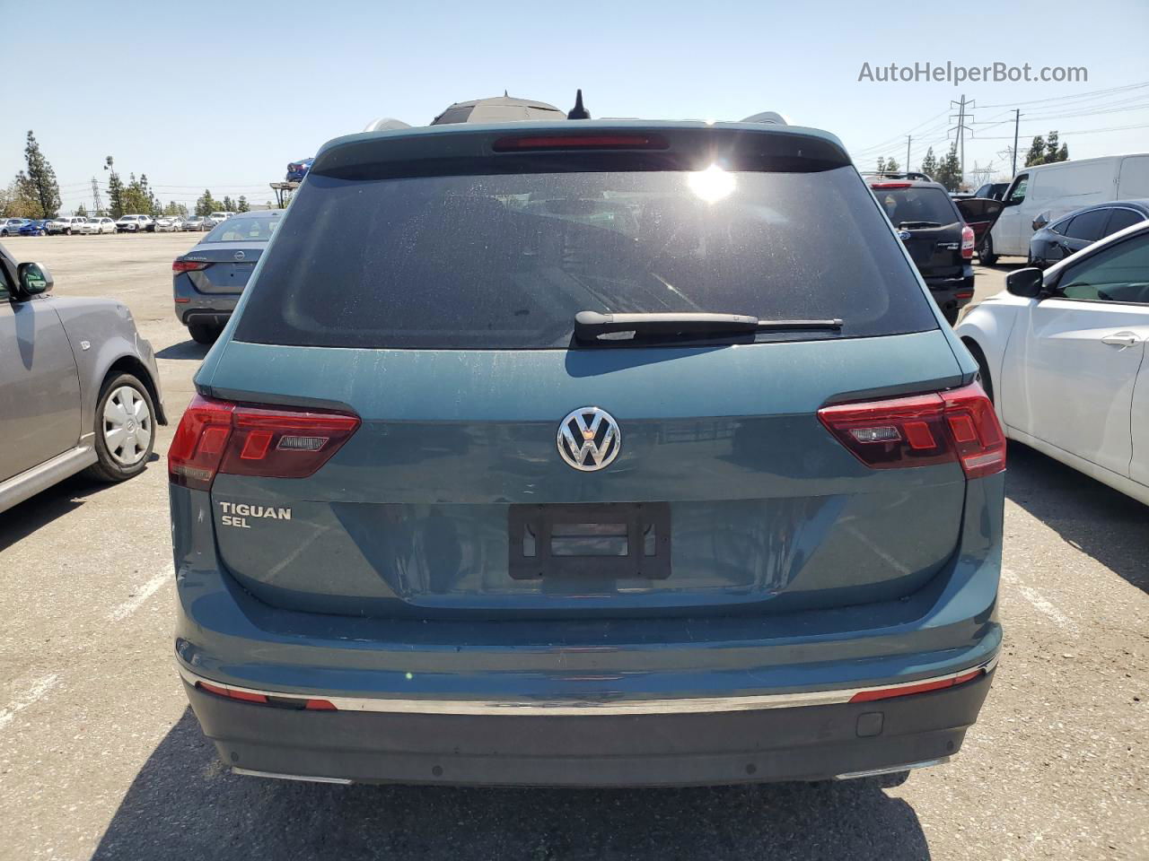 2019 Volkswagen Tiguan Se Teal vin: 3VV3B7AX1KM135789