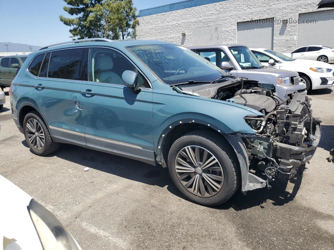2019 Volkswagen Tiguan Se Teal vin: 3VV3B7AX1KM135789