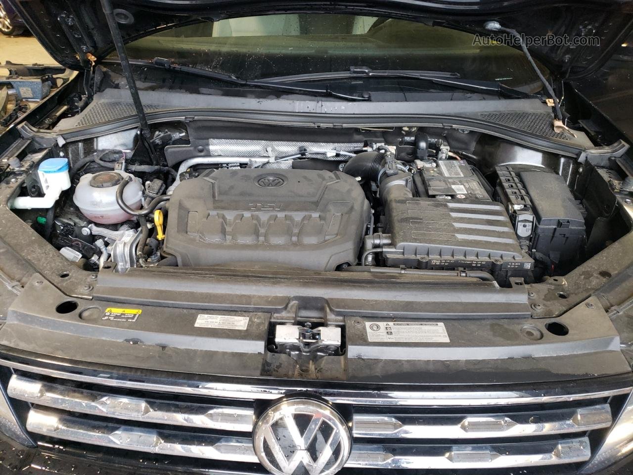 2019 Volkswagen Tiguan Se Black vin: 3VV3B7AX1KM159493
