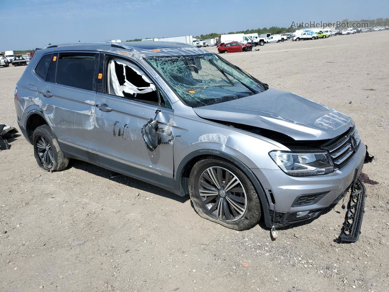 2019 Volkswagen Tiguan Se Silver vin: 3VV3B7AX1KM197709