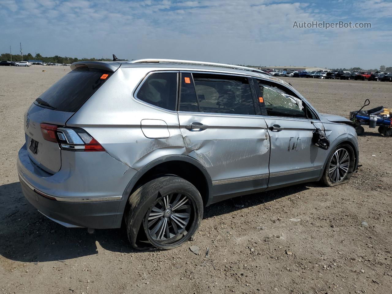 2019 Volkswagen Tiguan Se Silver vin: 3VV3B7AX1KM197709