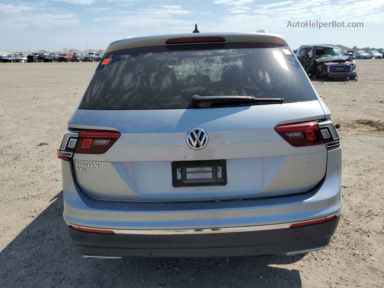 2019 Volkswagen Tiguan Se Silver vin: 3VV3B7AX1KM197709