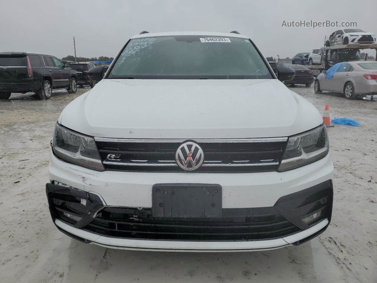 2021 Volkswagen Tiguan Se White vin: 3VV3B7AX1MM058442