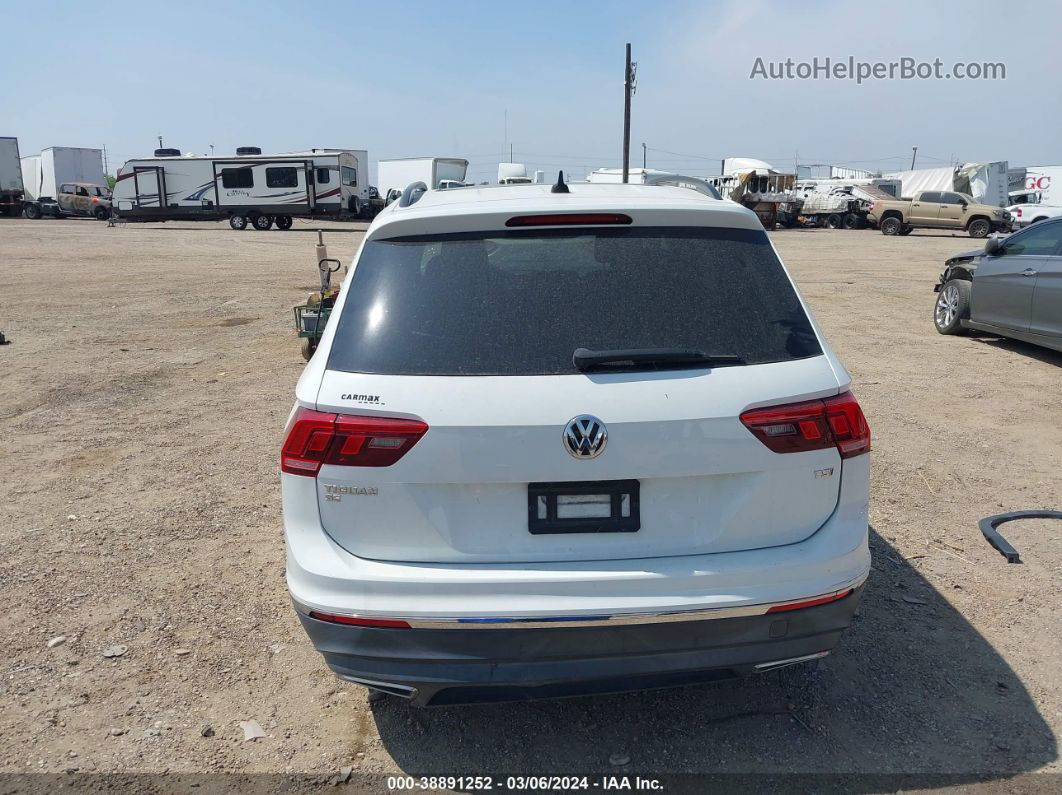 2018 Volkswagen Tiguan 2.0t Se/2.0t Sel White vin: 3VV3B7AX2JM066710