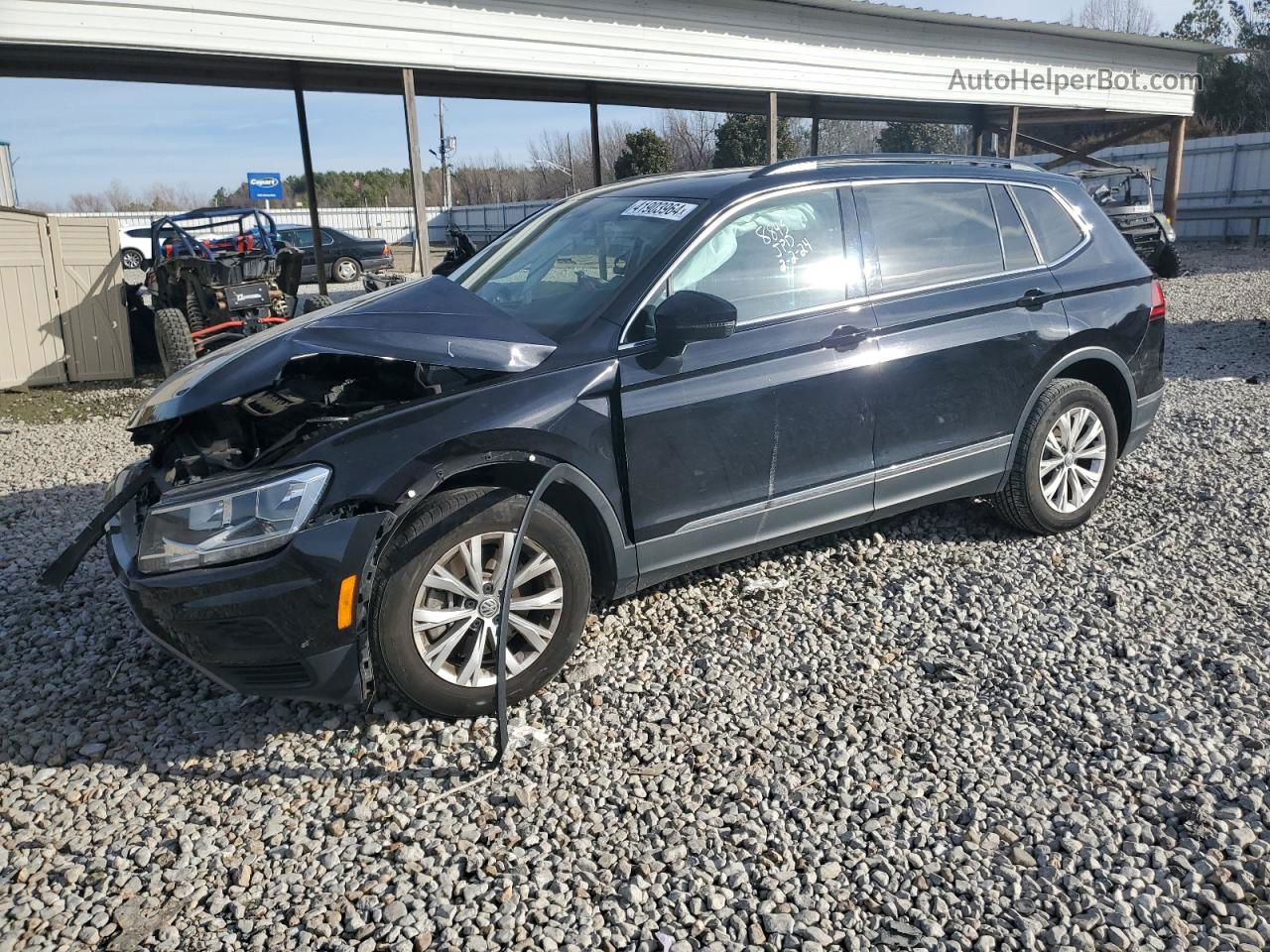 2018 Volkswagen Tiguan Se Черный vin: 3VV3B7AX2JM113072