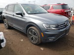 2018 Volkswagen Tiguan Se Gray vin: 3VV3B7AX2JM175622