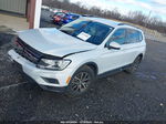 2018 Volkswagen Tiguan Se/sel White vin: 3VV3B7AX2JM191674