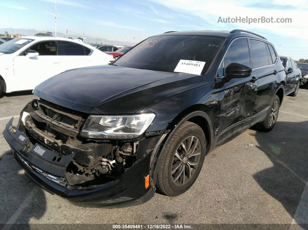 2018 Volkswagen Tiguan Sel/se Black vin: 3VV3B7AX2JM207081