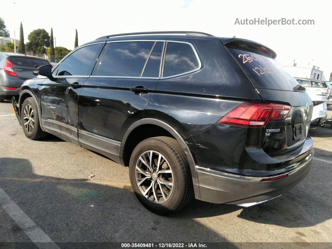 2018 Volkswagen Tiguan Sel/se Black vin: 3VV3B7AX2JM207081