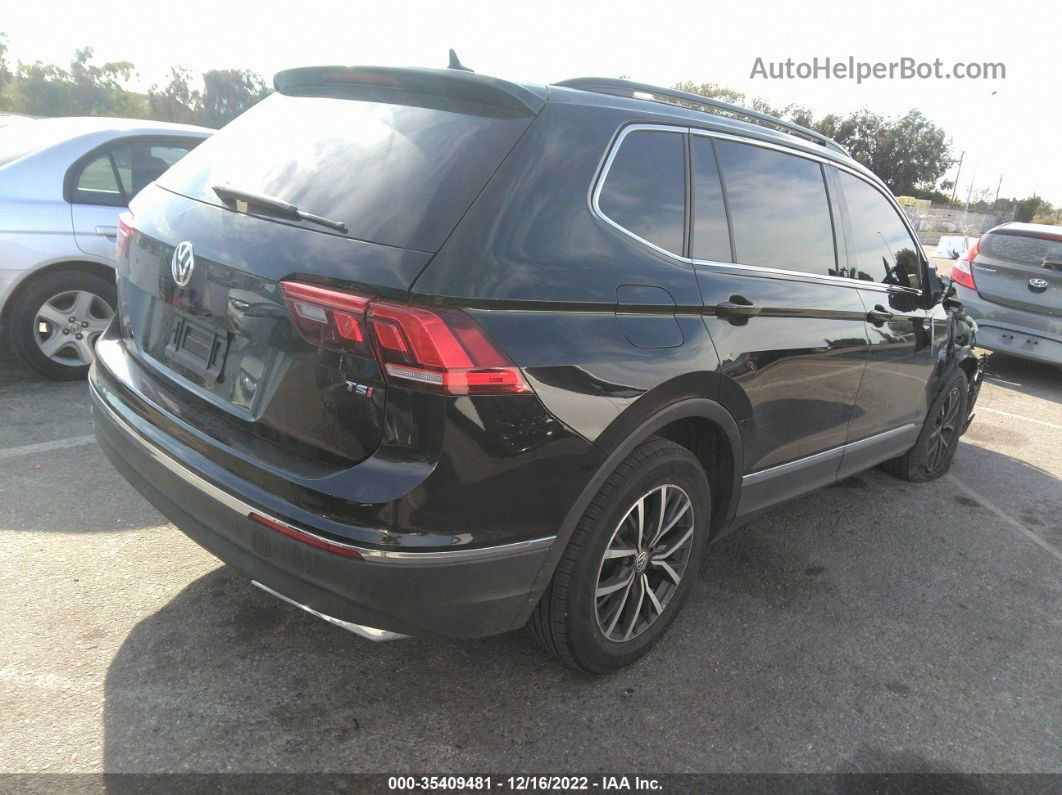 2018 Volkswagen Tiguan Sel/se Black vin: 3VV3B7AX2JM207081