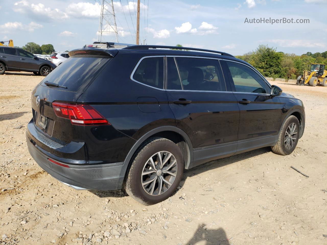 2019 Volkswagen Tiguan Se Black vin: 3VV3B7AX2KM096226