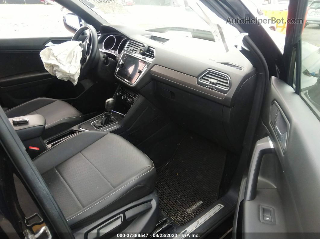 2021 Volkswagen Tiguan Se Black vin: 3VV3B7AX2MM025305