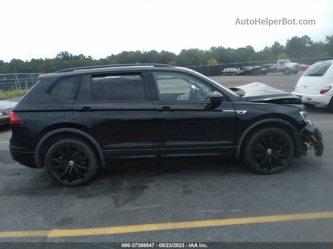 2021 Volkswagen Tiguan Se Черный vin: 3VV3B7AX2MM025305