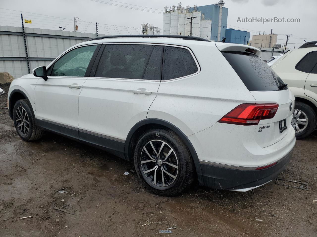 2021 Volkswagen Tiguan Se Белый vin: 3VV3B7AX2MM030245