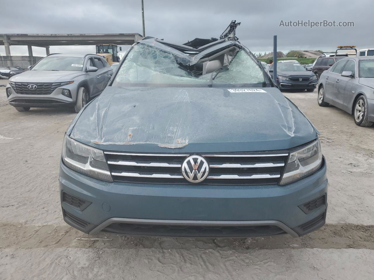 2021 Volkswagen Tiguan Se Teal vin: 3VV3B7AX2MM050933