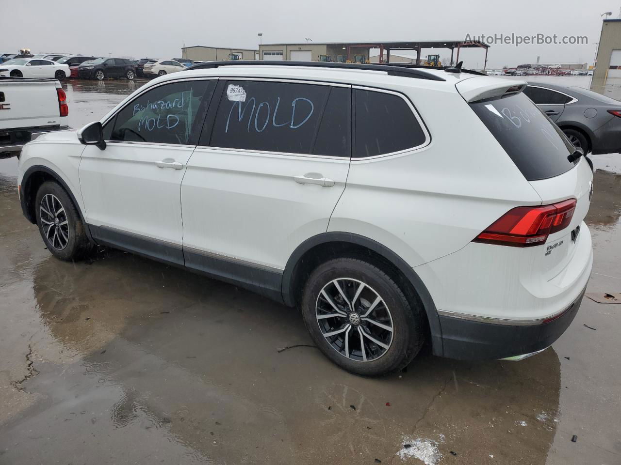 2021 Volkswagen Tiguan Se Белый vin: 3VV3B7AX2MM094267