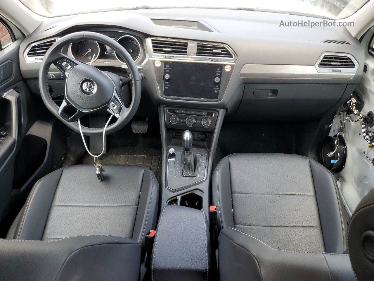 2021 Volkswagen Tiguan Se Белый vin: 3VV3B7AX2MM095676