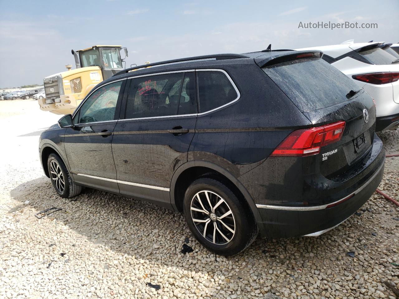 2021 Volkswagen Tiguan Se Black vin: 3VV3B7AX2MM104652