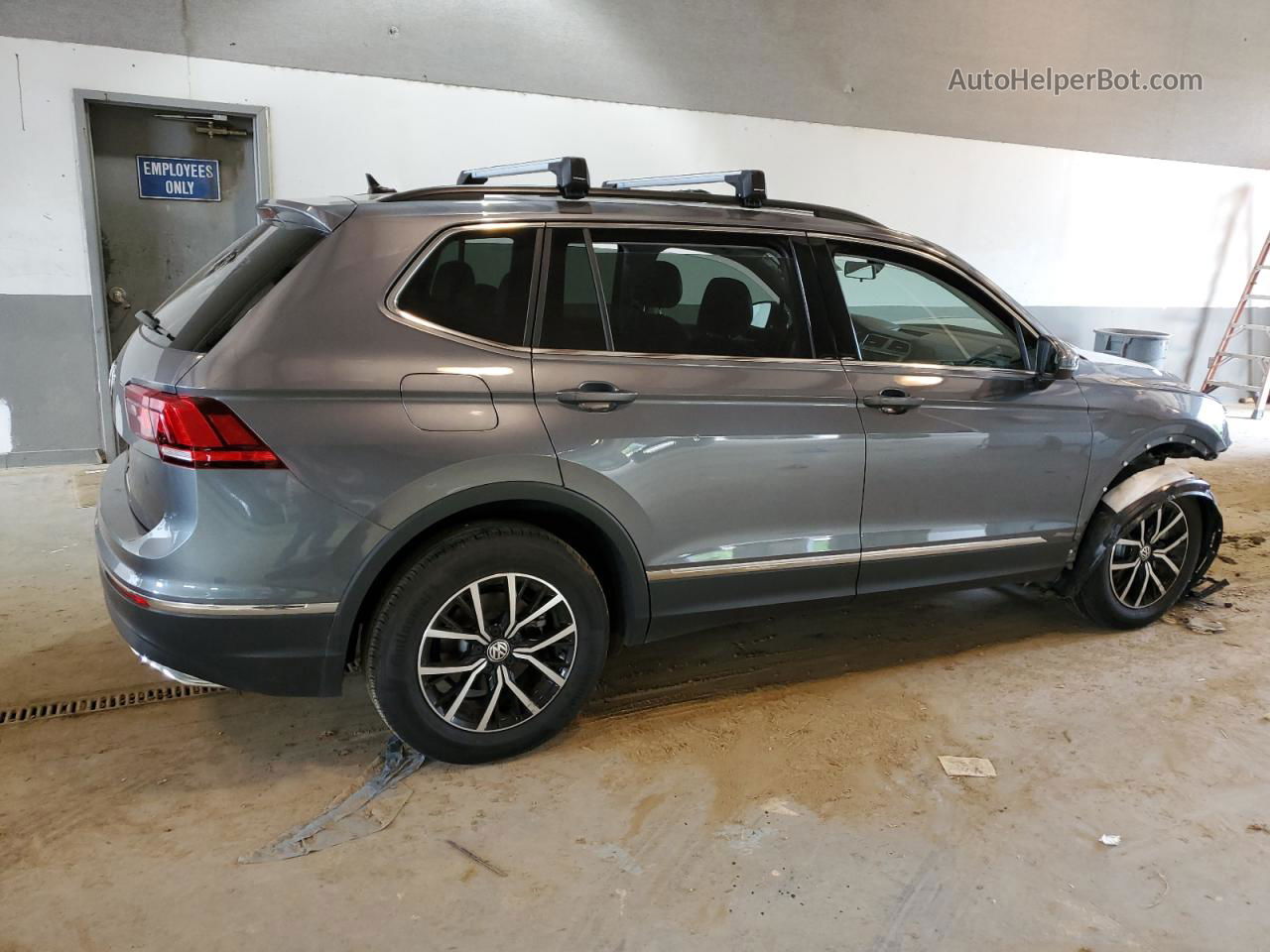 2021 Volkswagen Tiguan Se Gray vin: 3VV3B7AX2MM158419