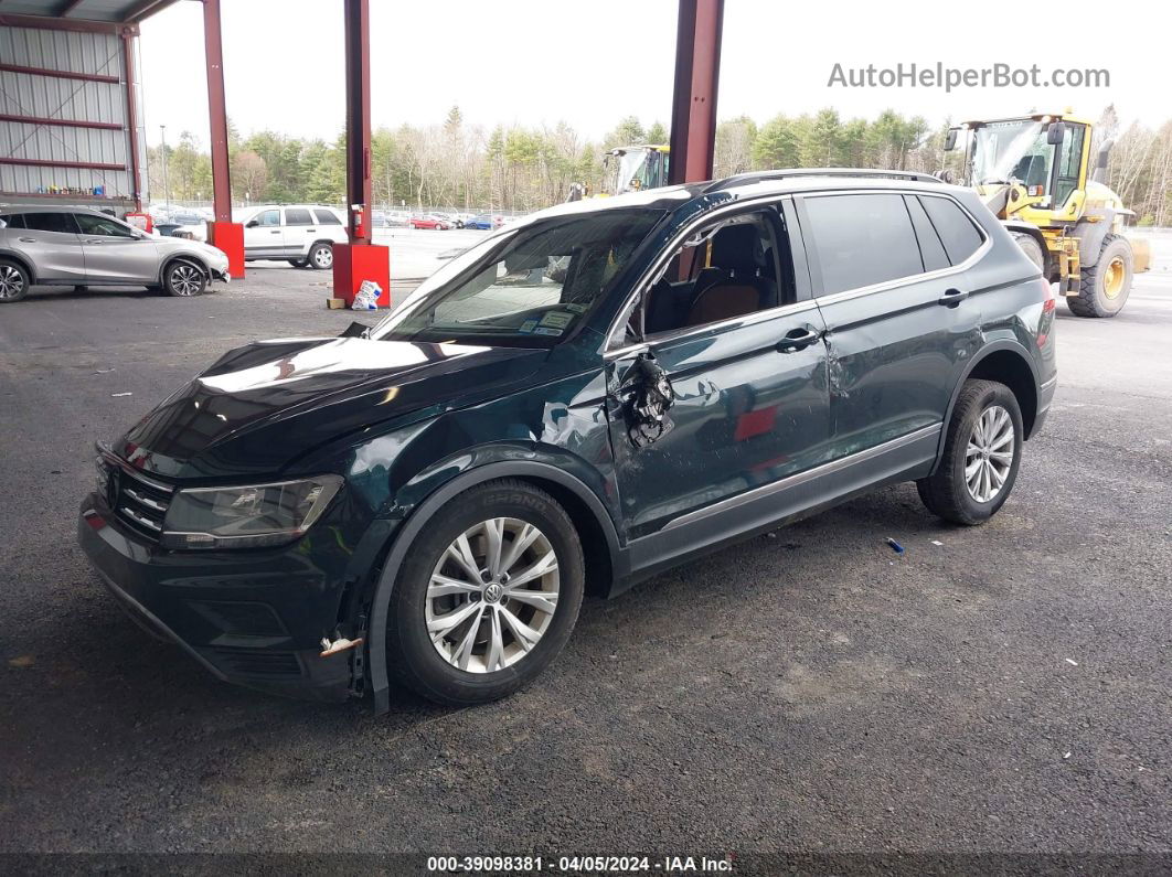 2018 Volkswagen Tiguan 2.0t Se/2.0t Sel Green vin: 3VV3B7AX3JM166797