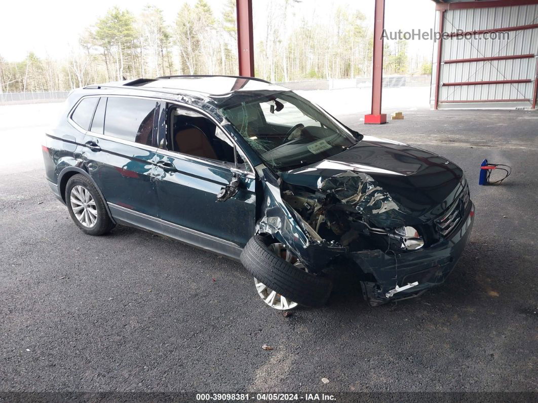 2018 Volkswagen Tiguan 2.0t Se/2.0t Sel Green vin: 3VV3B7AX3JM166797