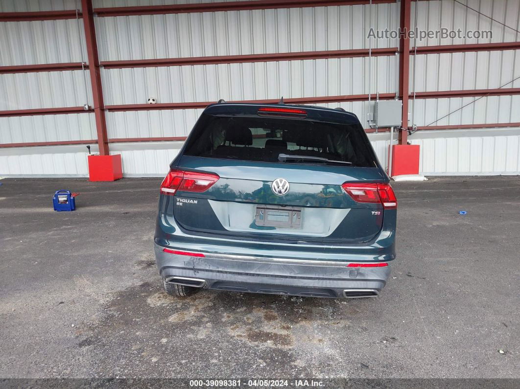 2018 Volkswagen Tiguan 2.0t Se/2.0t Sel Green vin: 3VV3B7AX3JM166797