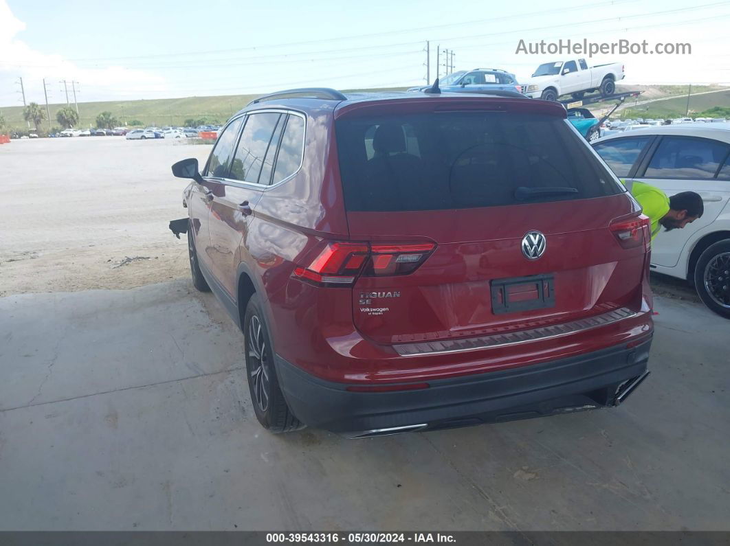 2019 Volkswagen Tiguan 2.0t Se/2.0t Sel/2.0t Sel R-line/2.0t Sel R-line Black Red vin: 3VV3B7AX3KM156711