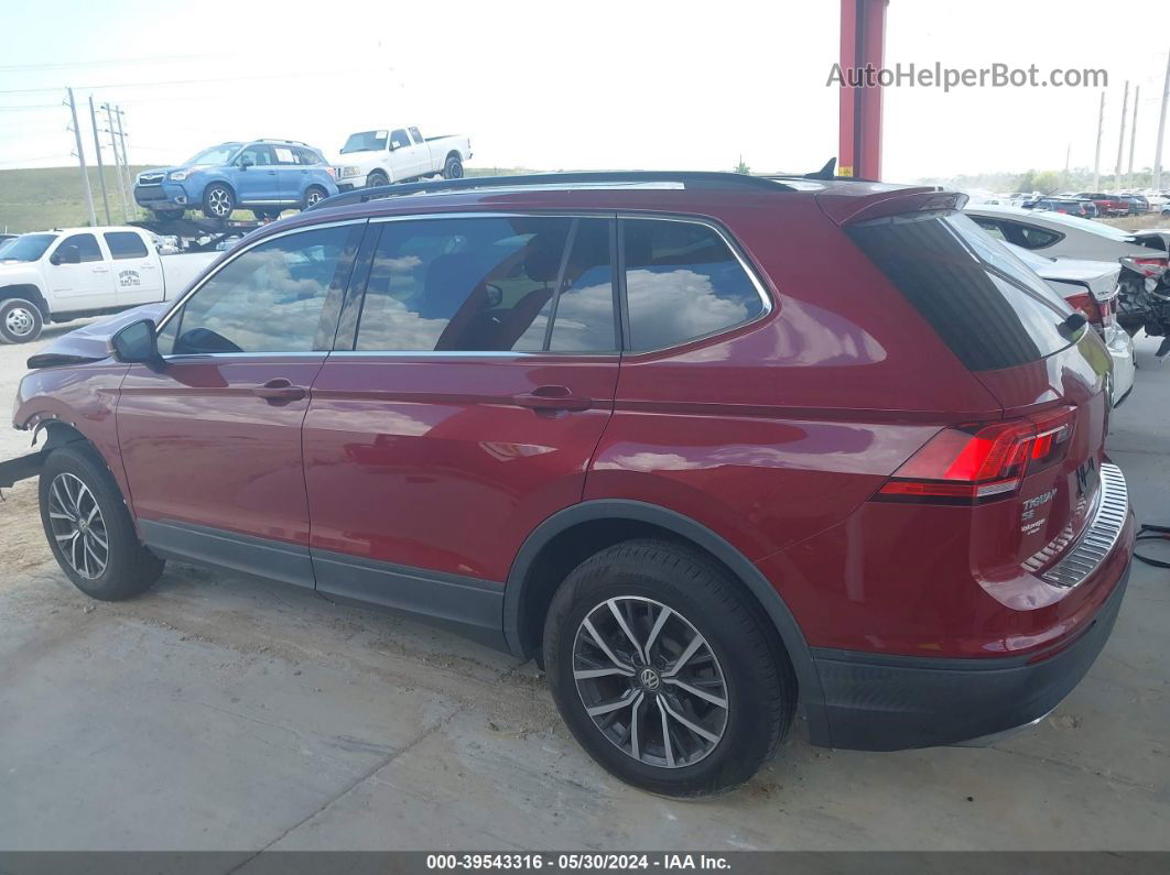 2019 Volkswagen Tiguan 2.0t Se/2.0t Sel/2.0t Sel R-line/2.0t Sel R-line Black Красный vin: 3VV3B7AX3KM156711