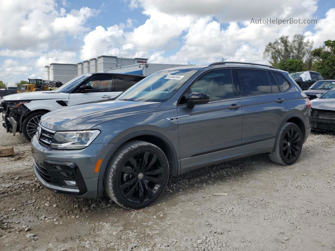 2021 Volkswagen Tiguan Se Gray vin: 3VV3B7AX3MM016970