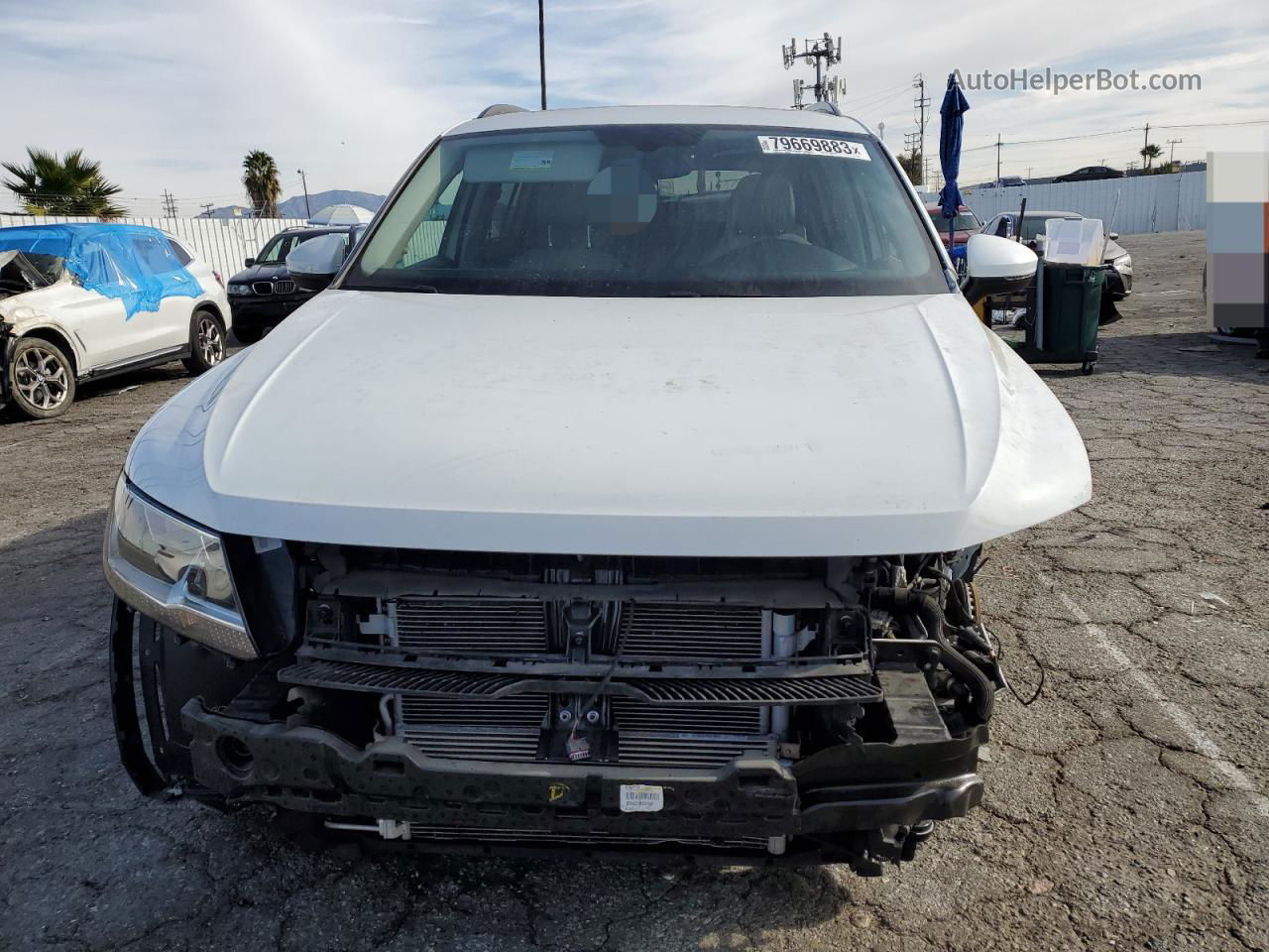 2021 Volkswagen Tiguan Se White vin: 3VV3B7AX3MM018041