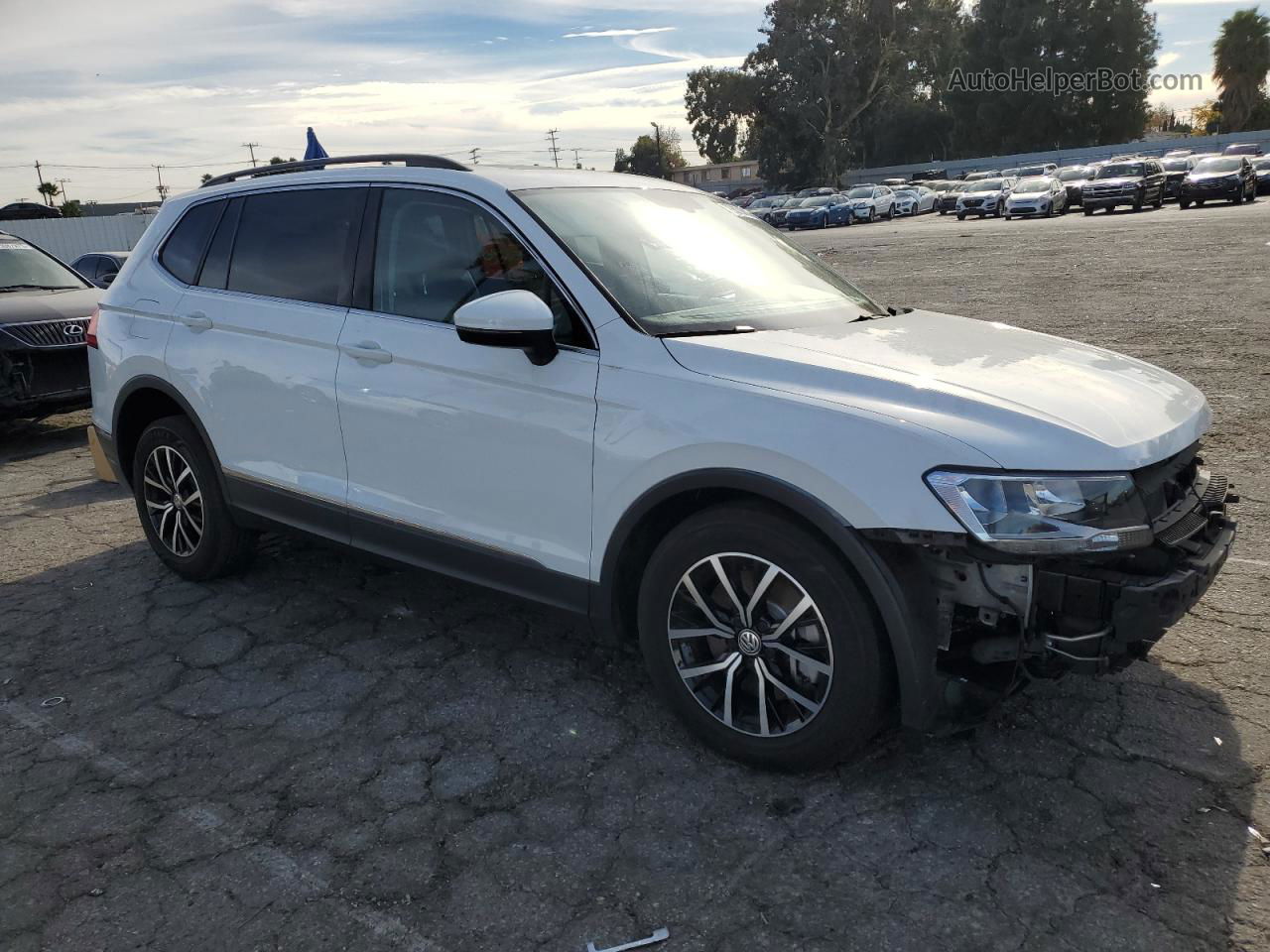 2021 Volkswagen Tiguan Se White vin: 3VV3B7AX3MM018041