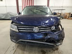 2021 Volkswagen Tiguan Se Синий vin: 3VV3B7AX3MM040492