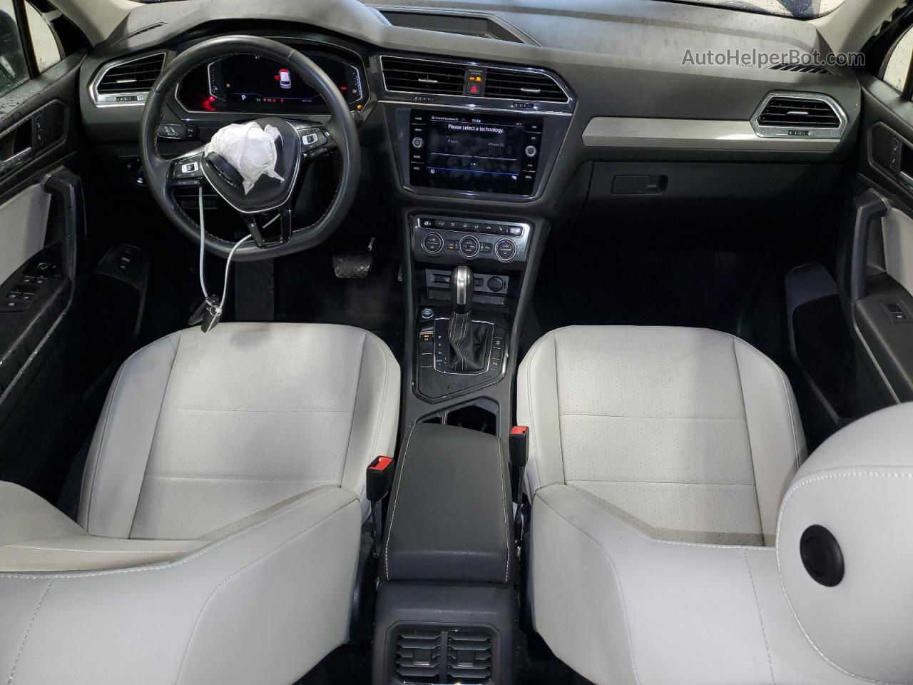 2021 Volkswagen Tiguan Se Синий vin: 3VV3B7AX3MM040492