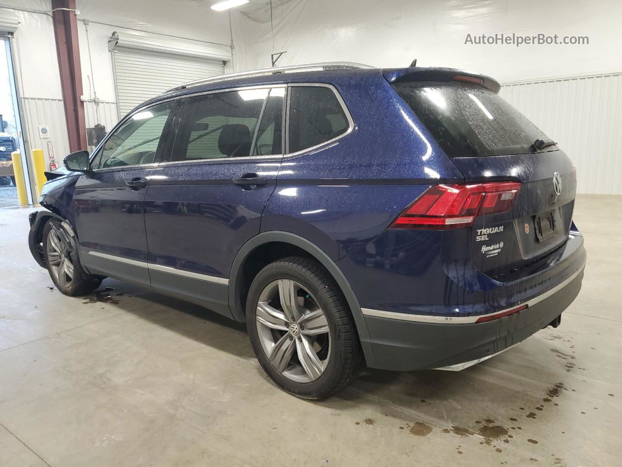 2021 Volkswagen Tiguan Se Blue vin: 3VV3B7AX3MM040492