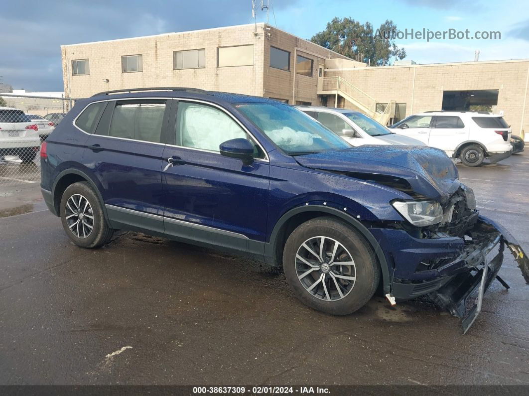 2021 Volkswagen Tiguan 2.0t Se/2.0t Se R-line Black/2.0t Sel Blue vin: 3VV3B7AX3MM047376